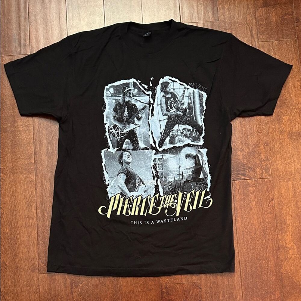 Pierce the Veil Black Graphic Band Tee, Size XL, NWOT